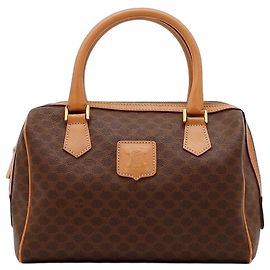 Céline Borsa Boston Monogram Celine Marrone