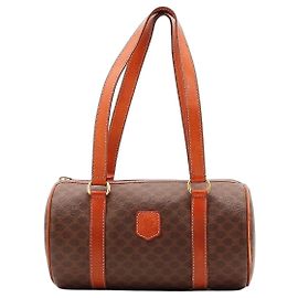 Céline Borsa Boston Celine Monogram Marrone Monogramma