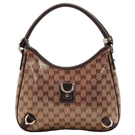 Borsa a tracolla Gucci in tela monogramma Marrone Monogramma