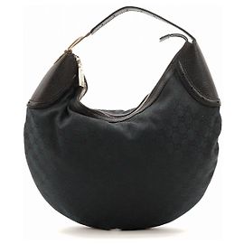 Bolso Hobo Gucci Monogram Negro