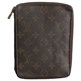Louis Vuitton Protège-cahier Monogram Marron