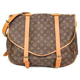 Sac à épaule Louis Vuitton Monogram Saumur 43 Monogramme