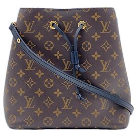 Borsa a tracolla Louis Vuitton Monogram NeoNoe Nero Monogramma