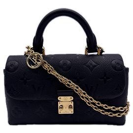 Louis Vuitton Monogram Empreinte Nano Madeleine Shoulder Bag Black