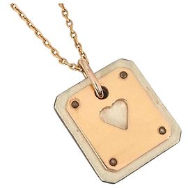 Hermès Collar HERMES Ace of Hearts Blanco