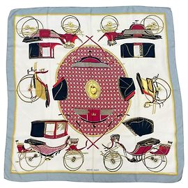 Hermès Pañuelo de seda Hermes Carre 90 Multicolor