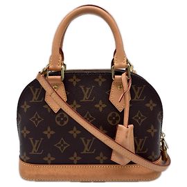 Bolsa Louis Vuitton Monogram Alma BB Marrom Multicor