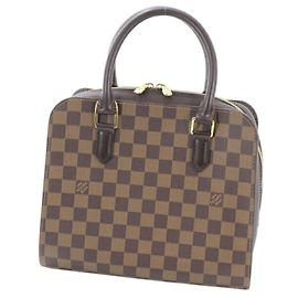 Sac à main Louis Vuitton Triana Damier Brown Marron Damier ebène