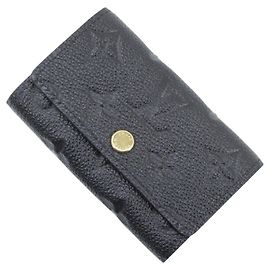 Louis Vuitton Porte-clés 6-clés Monogram Empreinte Noir Noir