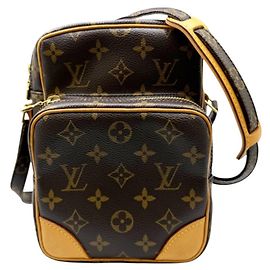 Sac à épaule Louis Vuitton Monogram Amazon Marron Monogramme