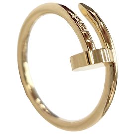 Anillo Cartier Juste un Clou Dorado