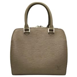 Bolso Louis Vuitton Epi Pont Neuf Gris