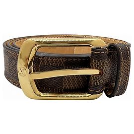 Cinturón Louis Vuitton Damier Canvas Castaño
