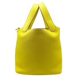Hermès HERMES Picotin Lock PM 18 Handtasche Golden Gelb