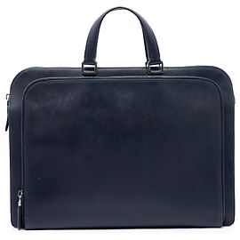 Maletín de viaje Prada Blue Saffiano Azul Azul marino