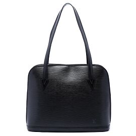 Louis Vuitton Black Epi Lussac Nero