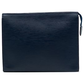 Louis Vuitton Blue Epi Toiletry Pouch 26 Azul