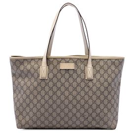 Bolso Tote Gucci Beige Medium GG Supreme Beige