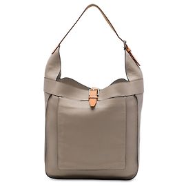 Hermès Brown Clemence Marwari GM Castaño Gris pardo