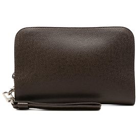Louis Vuitton Brown Taiga Pochette Baikal Marrom Castanho escuro