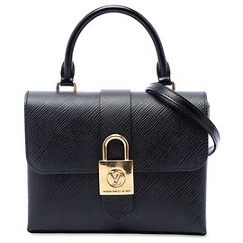 Louis Vuitton Black Epi Locky BB Schwarz