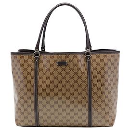 Gucci Beige GG Crystal Joy Tote Beige