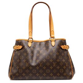 Louis Vuitton Brown Monogram Batignolles Horizontal Marron