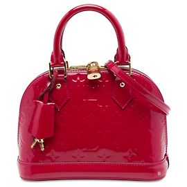 Louis Vuitton Pink Monogram Vernis Alma BB Pink Other