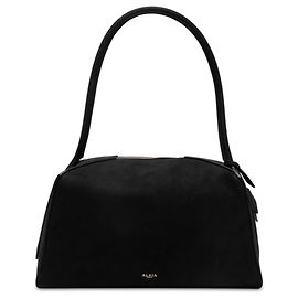 Bolsa de ombro Le Bouledogue em nubuck preto ALAÏA Preto