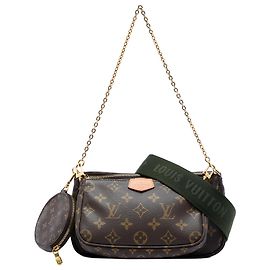 Louis Vuitton Brown Monogram Multi Pochette Accessoires Marron