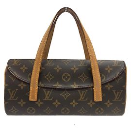 Bolsa de mão Louis Vuitton Sonatine Monogram Marrom Monograma