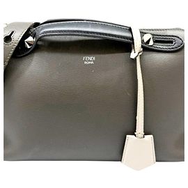 Borsa a tracolla FENDI By The Way Medium Marrone Nero