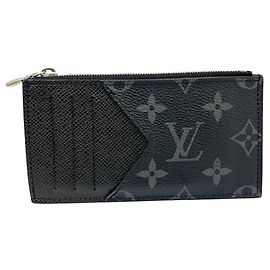 Louis Vuitton Monogram Eclipse Card Case Nero