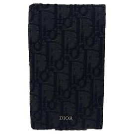Tarjetero Christian Dior Oblique Jacquard Negro