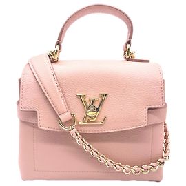 Louis Vuitton Lockme Ever MINI Shoulder Bag Beige
