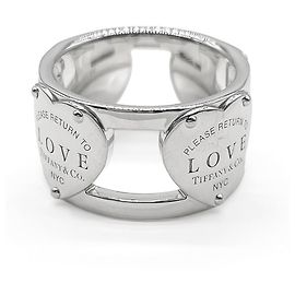 Autre Marque Anel Return to Love Wide Band Tiffany & Co. Prata