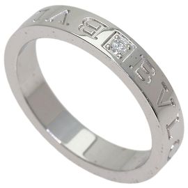 Bulgari Bvlgari Double Logo 1P Diamond Ring Other