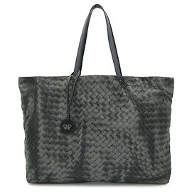 Borsa Tote BOTTEGA VENETA Intrecciolusion Marrone