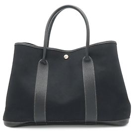 Hermès Hermes Garden PM Tote Bag Black