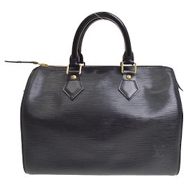 Louis Vuitton Speedy Epi Leather 25 Schwarz