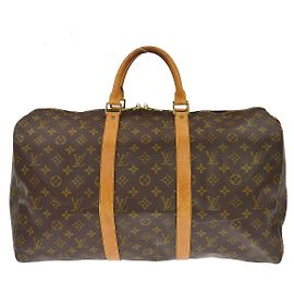 Louis Vuitton Keepall Monogram Canvas 50 Marrom