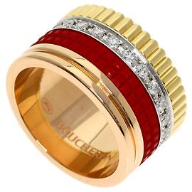 Boucheron Quatre Ring Roter Diamant Andere