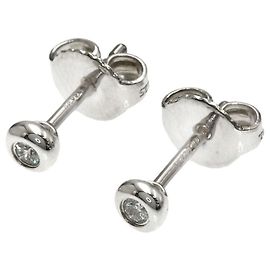 Autre Marque Boucles d'oreilles puces diamant Tiffany & Co. By the Yard Autre