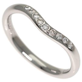 Autre Marque Tiffany & Co. Curved Band Diamantring Andere