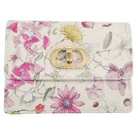 Christian Dior Caro Pouch White Multiple colors