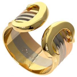 Anillo Cartier 2C Band en oro amarillo blanco y rosa Otro