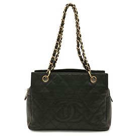 Bolso CHANEL Matelassé Petite Timeless Tote Negro