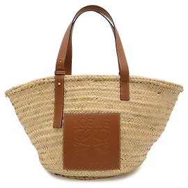 Borsa a cestino in pelle marrone Loewe Marrone