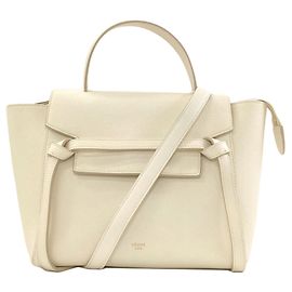 Céline Borsa a mano Celine Belt Bag Micro Bianco
