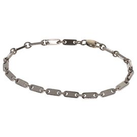 Pulseira Cartier Figaro em ouro branco 18K Outro
